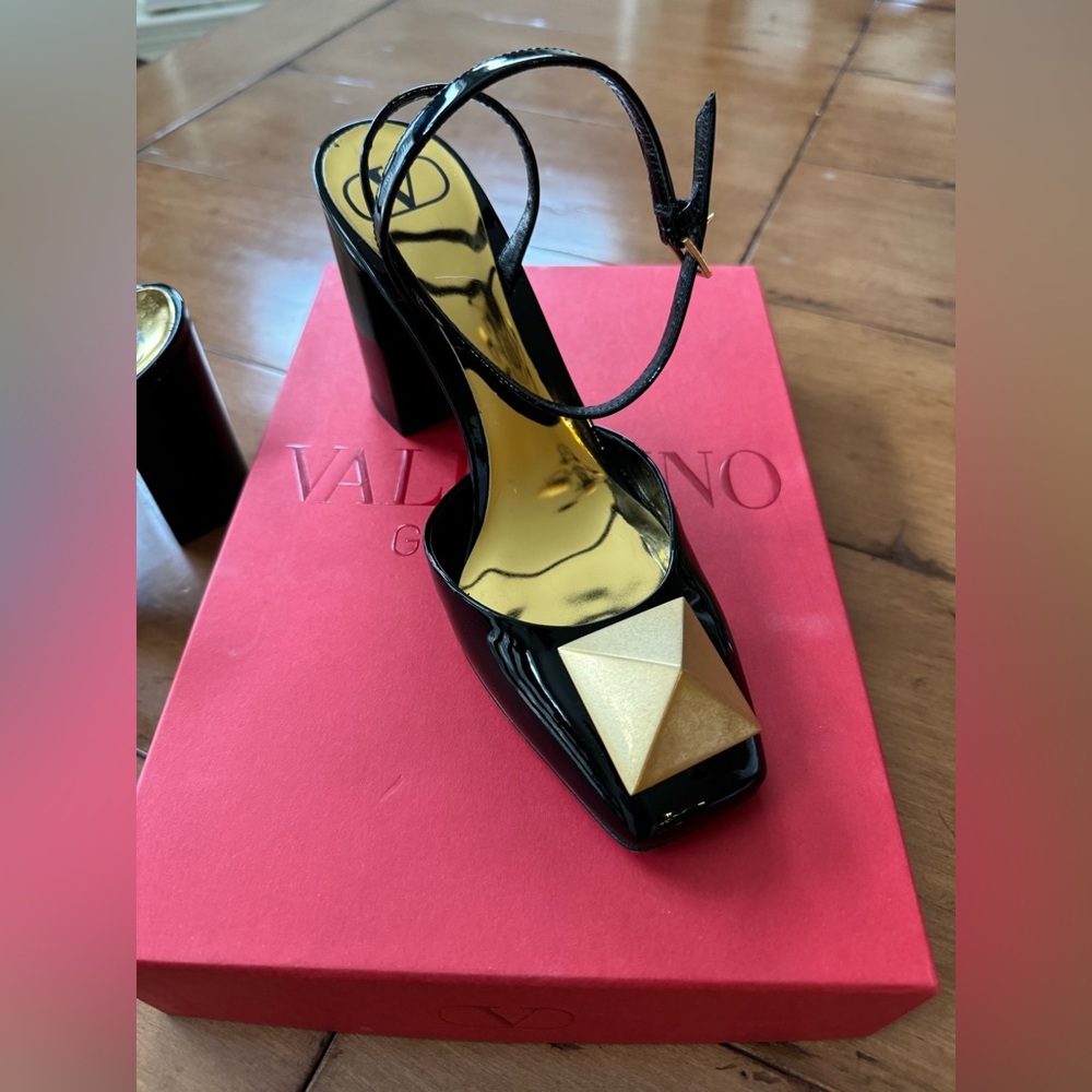 Valentino Block Heel